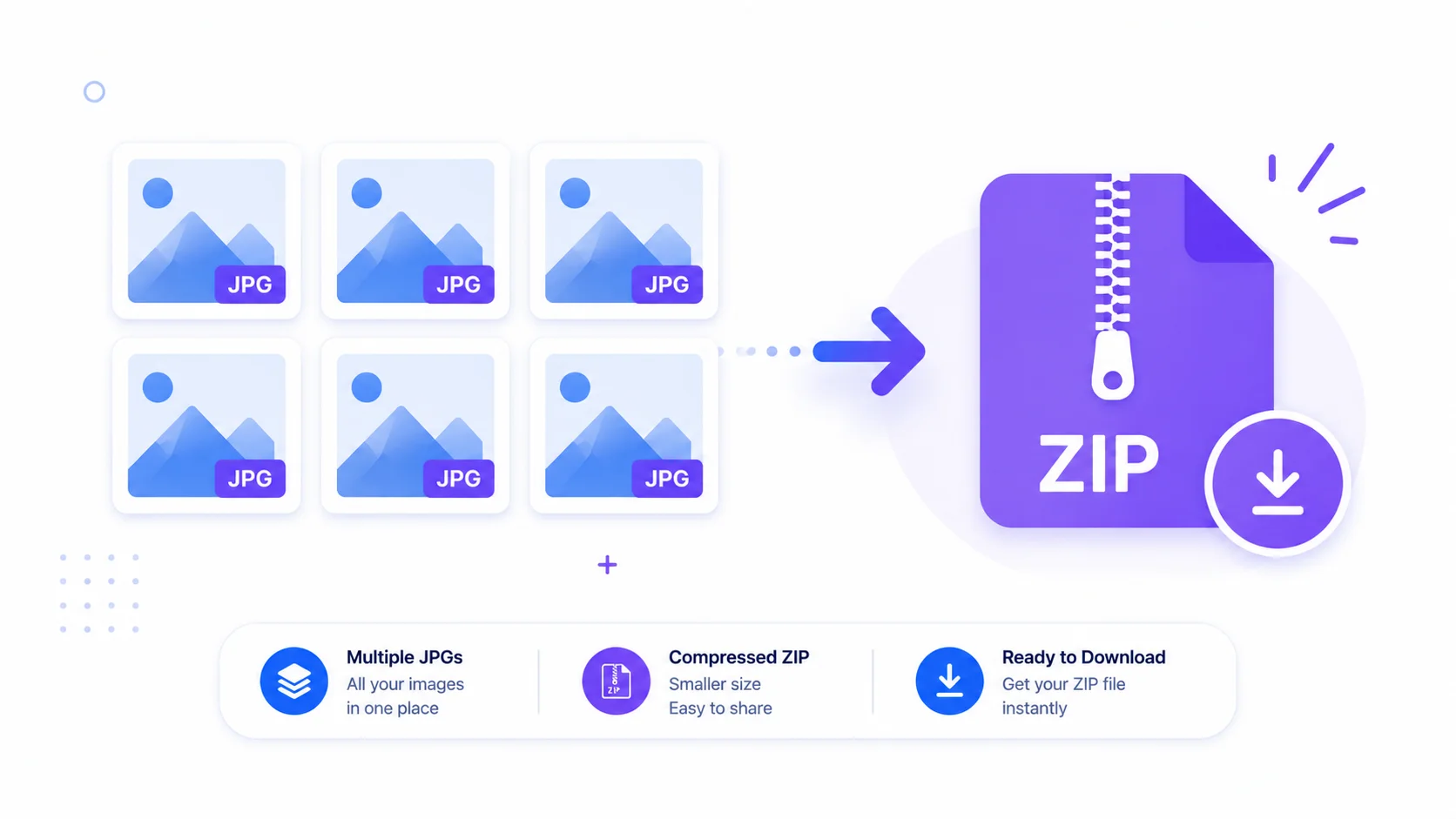 Download all PDF pages as JPG in a ZIP without uploading